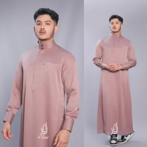 gamis pria premium alfaan jubah pria muslim warna